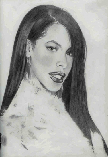 Aaliyah Drawing Step By Step at PaintingValley.com | Explore collection of Aaliyah Drawing Step