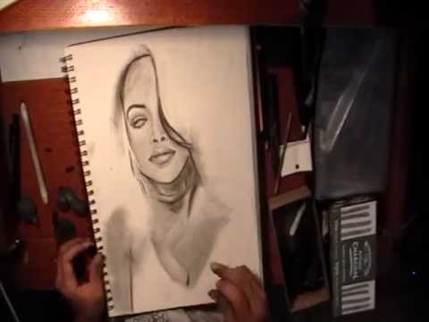 480x360 Time Lapse Of Aaliyah Drawing - Aaliyah Drawing Step By Step