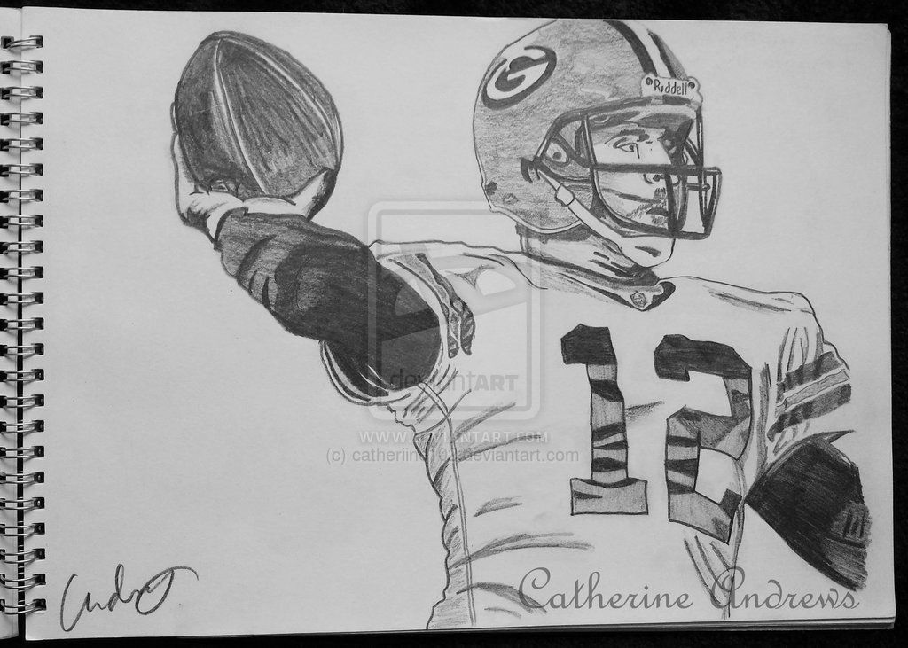 1024x731 aaron rodgers green bay packers - Aaron Rodgers Drawing