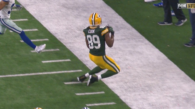 640x358 aaron rodgers reportedly made up the packers game winning play - Aaron Rodgers Drawing