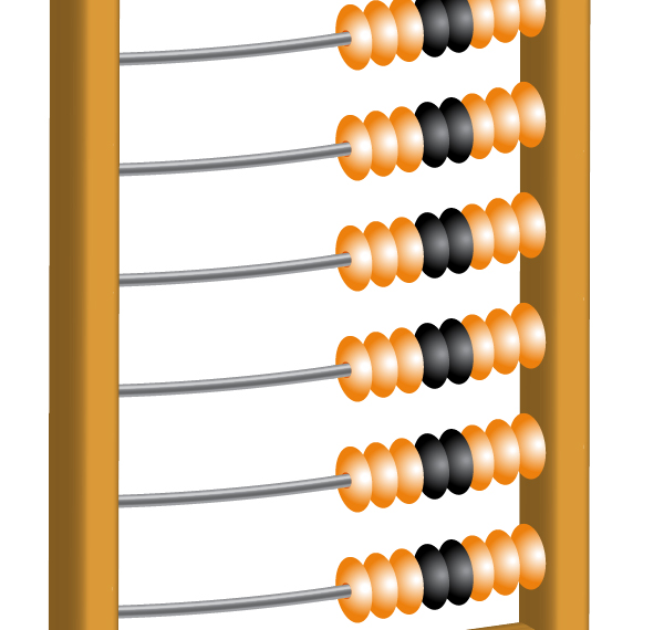 600x570 how to illustrate an abacus icon - Abacus Drawing