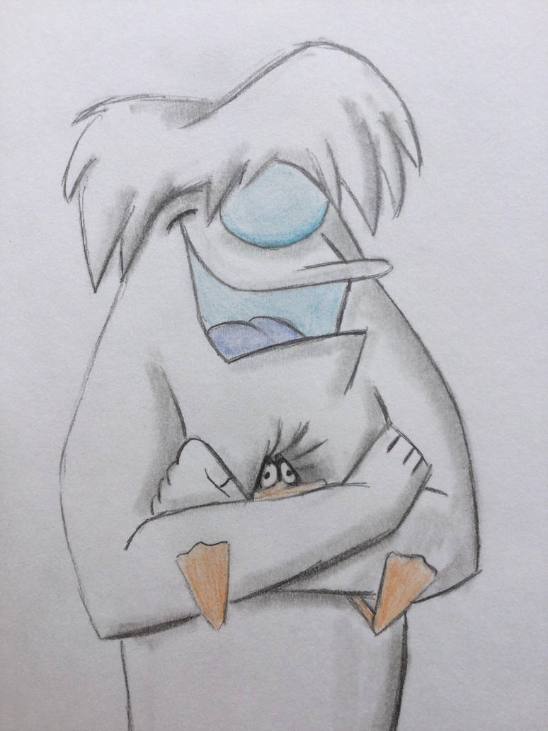 774x1032 hugo the abominable snowman and daffy - Abominable Snowman Drawing
