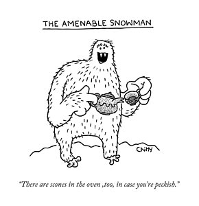 290x300 Abominable Snowman Art Fine Art America - Abominable Snowman Drawing