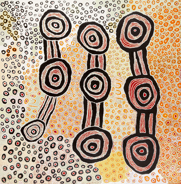 591x600 australian aboriginal art the newest school of contemporary art - Aboriginal Drawings