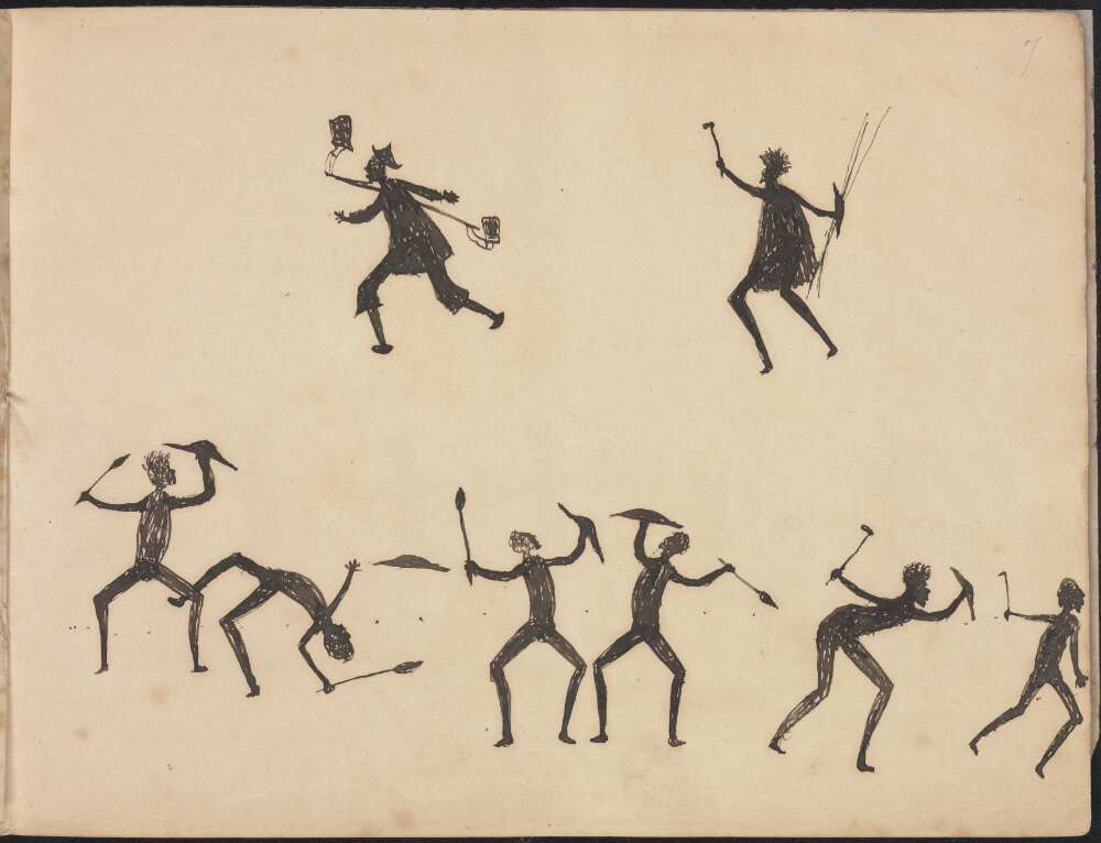 1000x766 crossing aboriginal country - Aboriginal Drawings