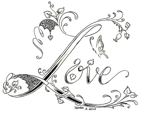 500x396 Love Drawings - About Love Drawing