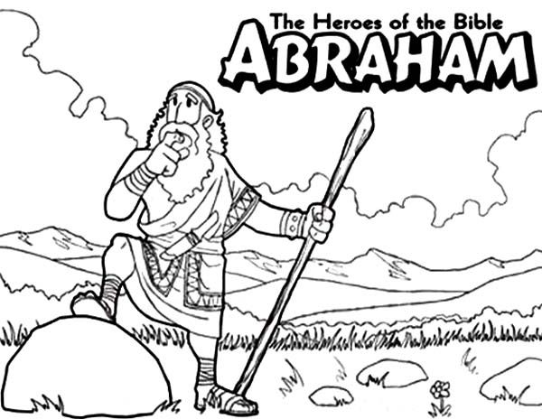 610 Bible Coloring Pages Abraham Download Free Images