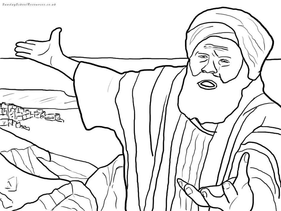 950x712 best of abraham and sarah coloring pages coloring page - Abraham Bible Drawing