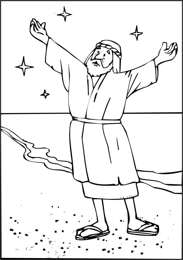 601x853 abraham coloring pages abraham coloring pages quoteko bibel - Abraham Drawing