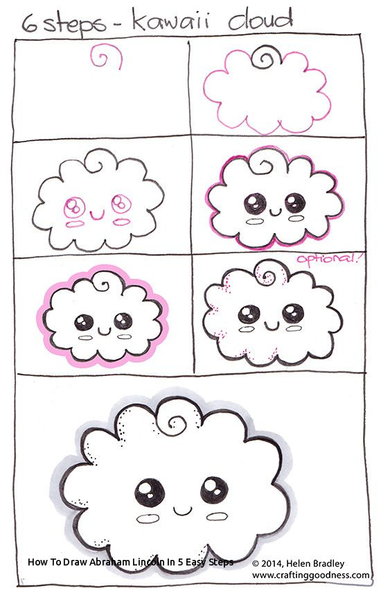 550x859 how to draw abraham lincoln in easy steps best drawing - Abraham Drawing