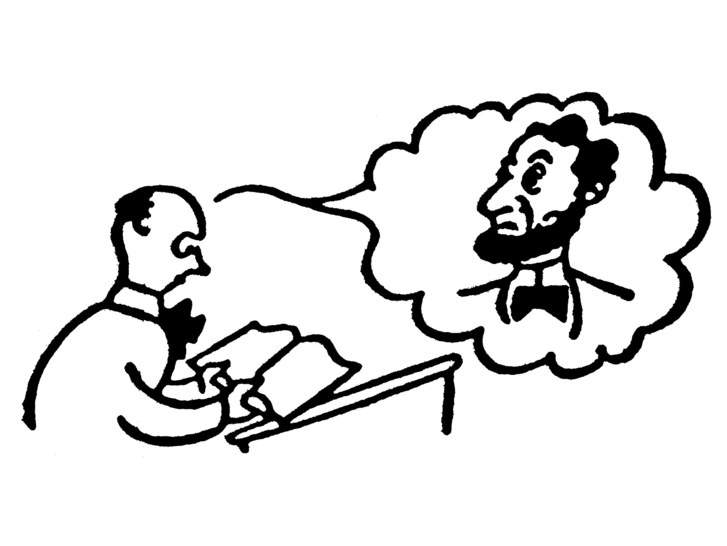 727x546 uncovering thomas nast's first drawings of abraham lincoln - Abraham Drawing