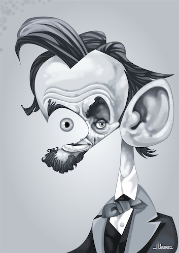 353x500 Abraham Lincoln - Abraham Lincoln Cartoon Drawing