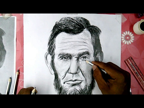 480x360 How To Draw Abraham Lincoln Is Step - Abraham Lincoln Drawing