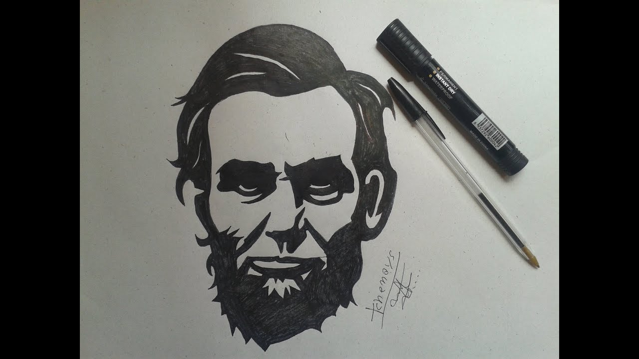 Abraham Lincoln Drawing at Explore