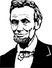 Abraham Lincoln With Hat Drawing at PaintingValley.com | Explore