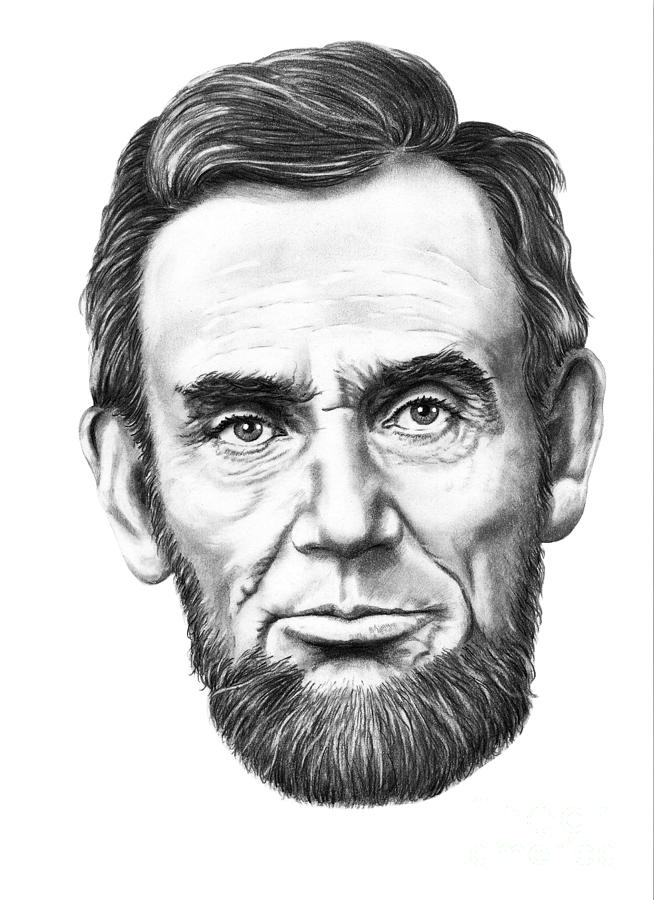 654x900 president abe lincoln drawing - Abraham Lincoln With Hat Drawing