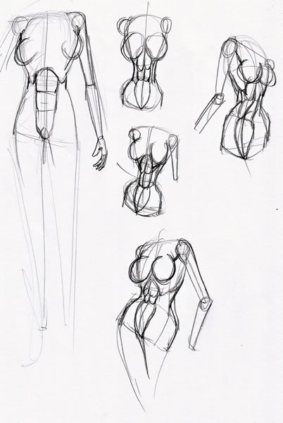 402x600 drawing women's abs help wanted - Abs Drawing