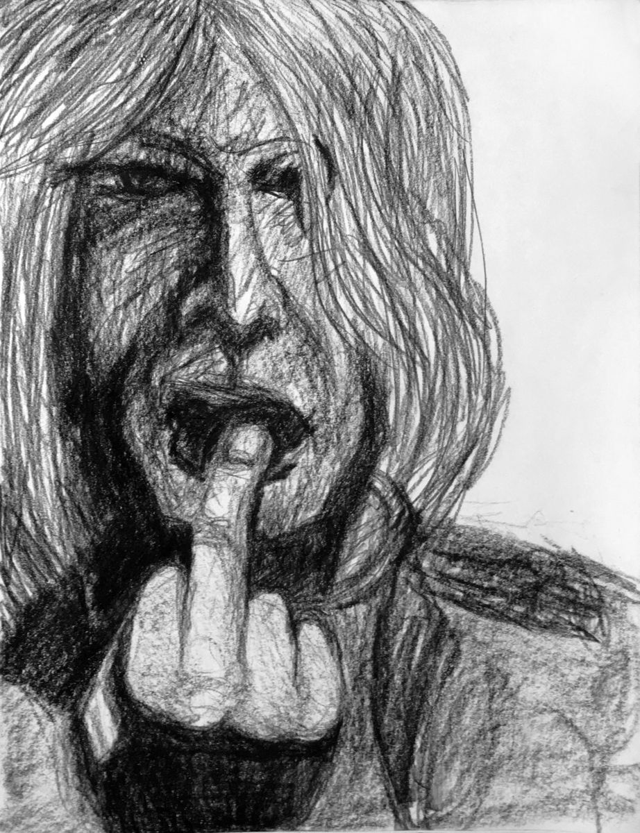 922x1200 Bird Drawing - Abstract Bird Drawing