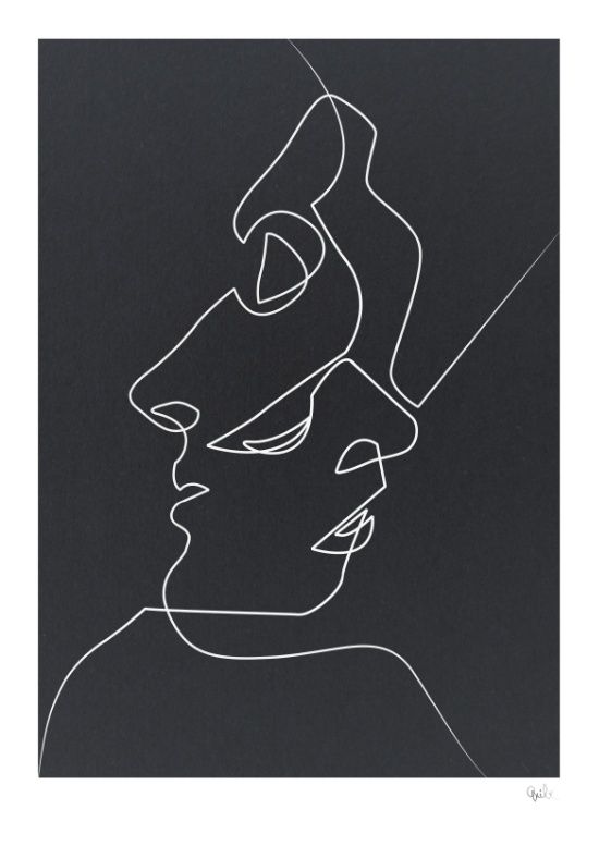 550x777 Available For Purchase Close Noir Black And White Minimalist - Abstract Black And White Drawings