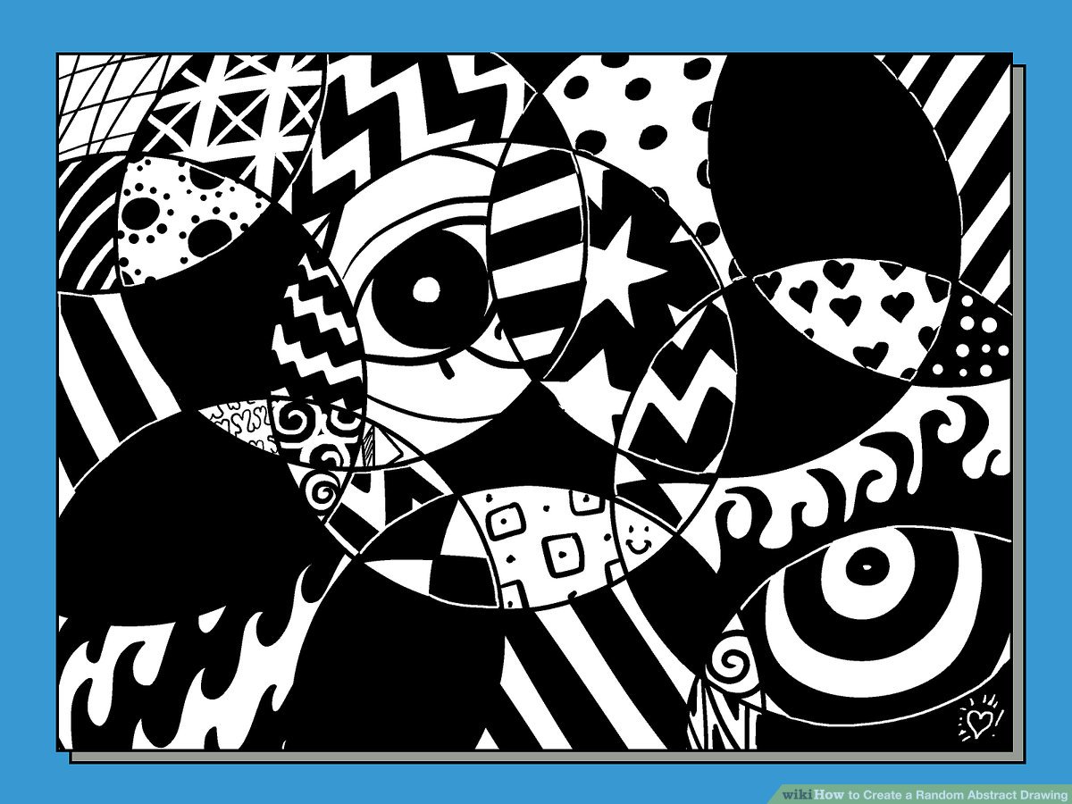 Abstract Black And White Drawings at Explore