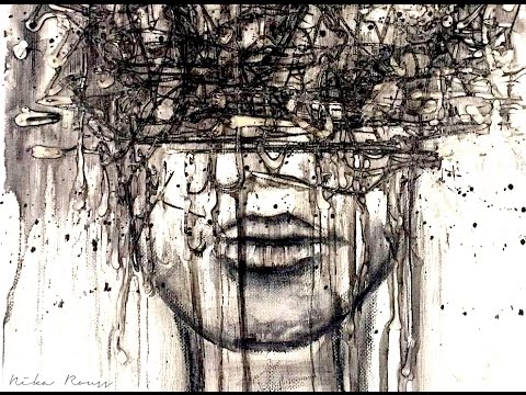 480x360 Speed Painting - Abstract Black And White Drawings