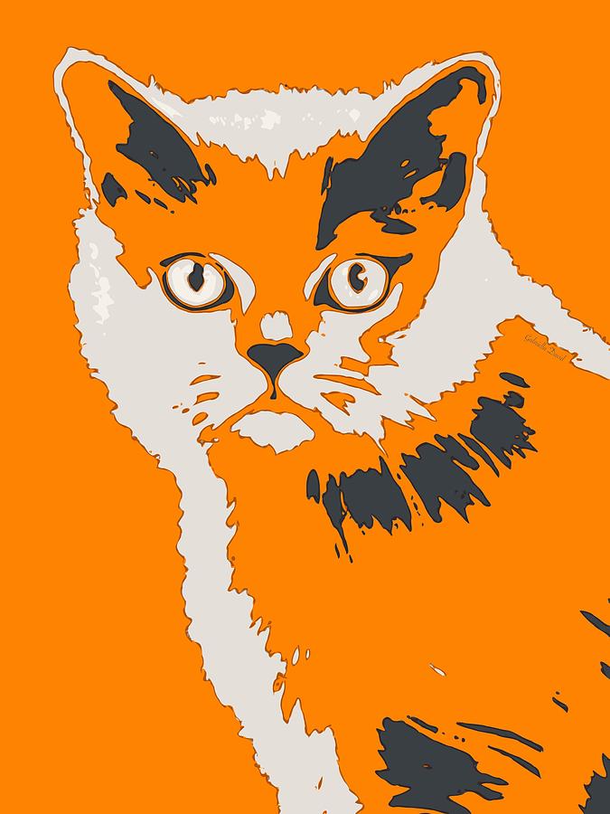 Abstract Cat Drawing at Explore collection of