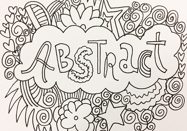 650x457 Abstract Drawing Techniques To Make Modern Art - Abstract Design Drawing