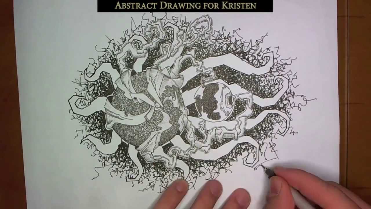 1280x720 Abstract Drawing - Abstract Drawing Art