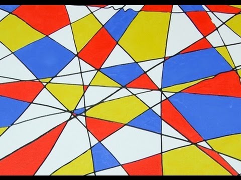480x360 Art Lesson How To Paint An Abstract Painting - Abstract Drawing For Kids