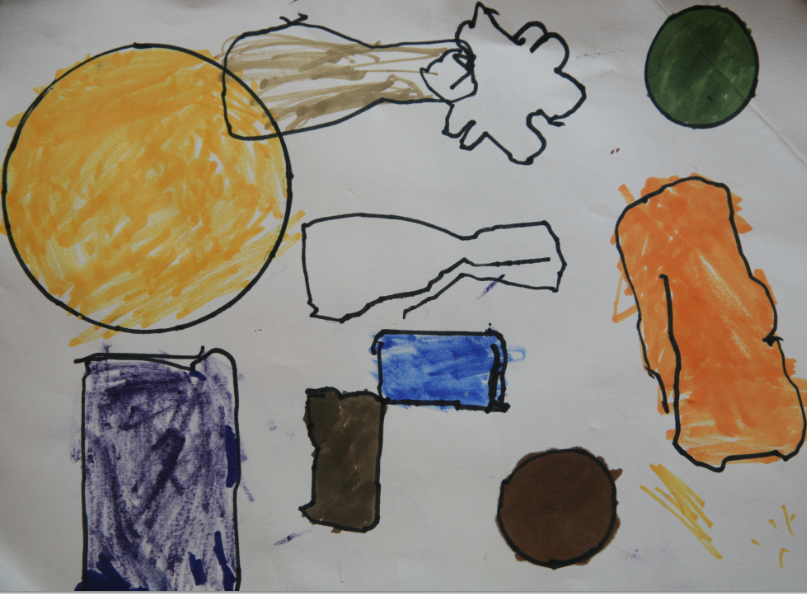 807x594 Drawing Ideas For Kids - Abstract Drawing For Kids