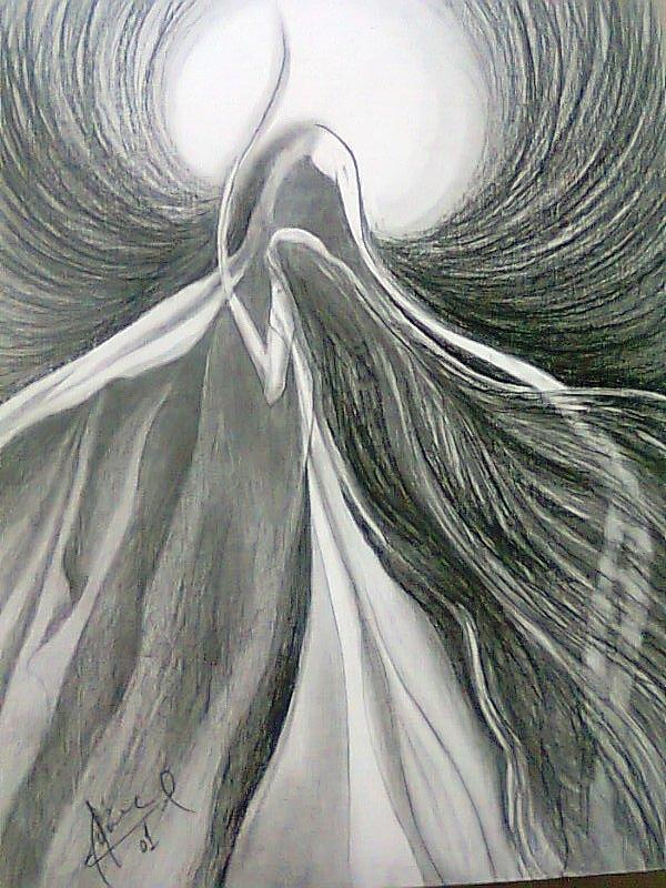 600x800 Abstract In Pencil Drawing - Abstract Drawing In Pencil