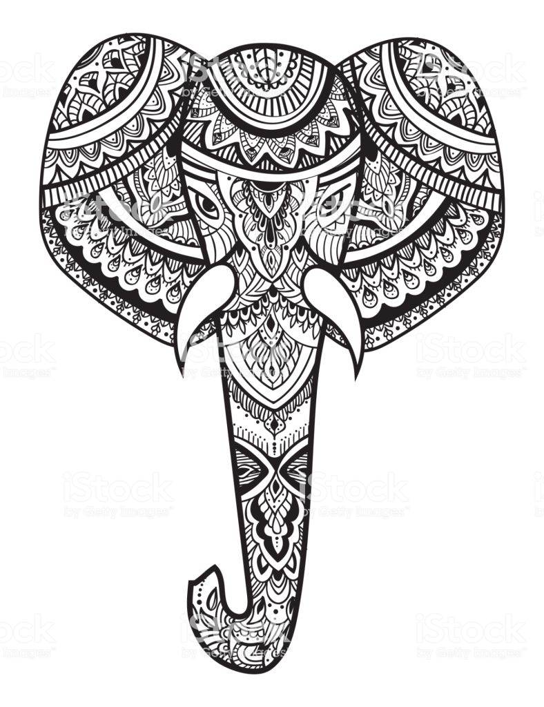 788x1024 Huge Collection Of 'abstract Elephant Drawing' Download More Than - Abstract Elephant Drawing