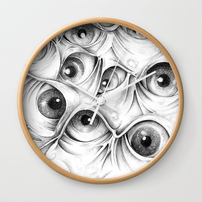 Глаза часов. Clock Eye. Too much Eye abstract drawings.