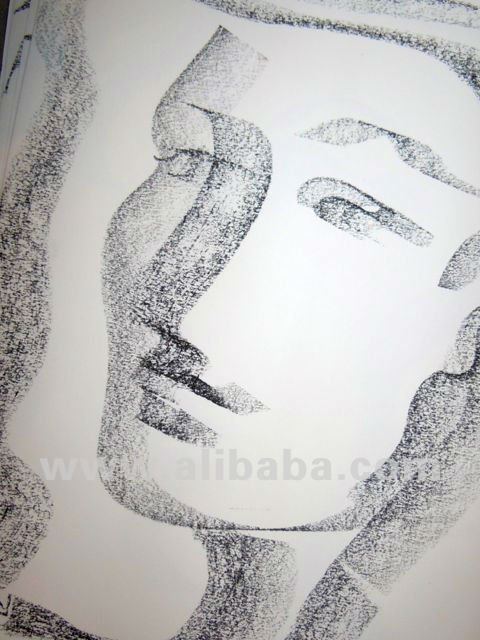480x640 Drawing Abstract Face - Abstract Face Drawing