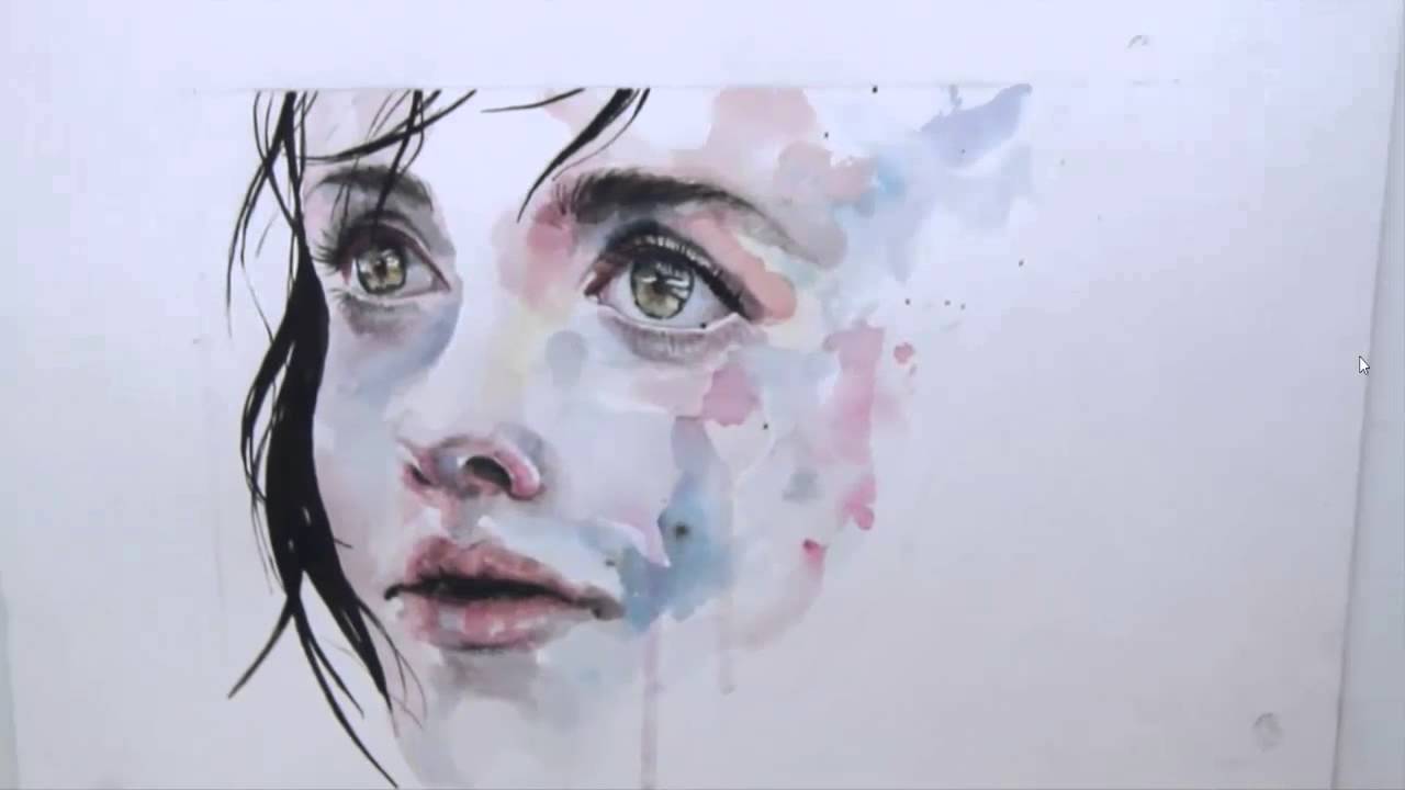 1280x720 Abstract Face Beautiful Image Drawing Drawing Skill - Abstract Face Drawing