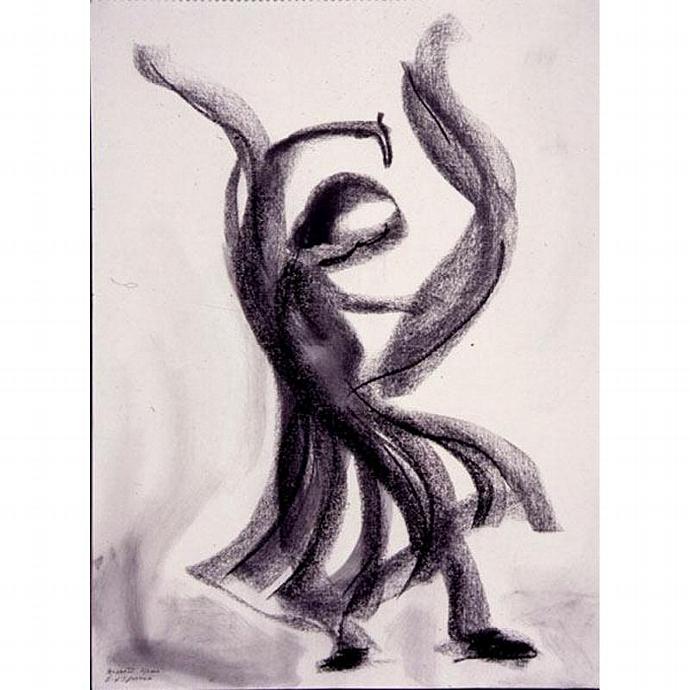 690x690 Heroine V - Abstract Figure Drawing