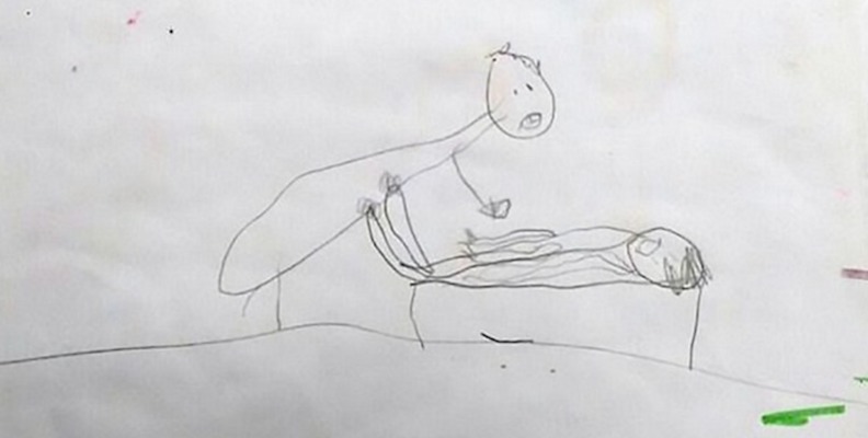 792x400 year old's disturbing drawings alert parents to priest's alleged - Abuse Drawings