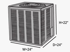 300x225 outdoor full air conditioner covers - Ac Drawing