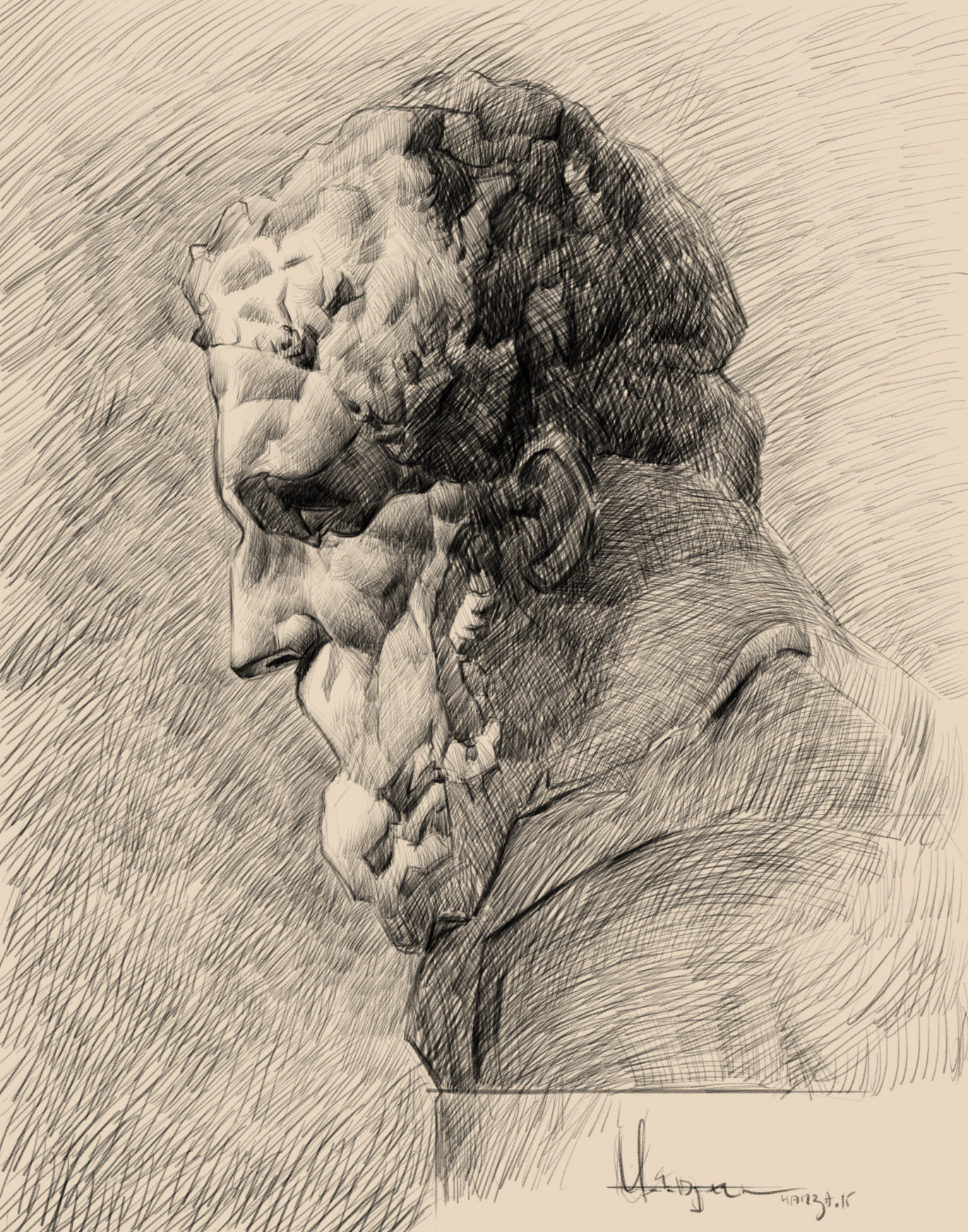 1371x1744 nedjam hamza - Academic Drawing