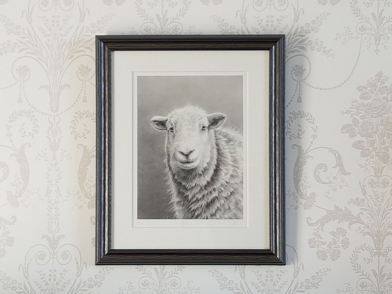 1280x960 herdwicks luxury accommodation ewe pencil drawing decoration - Accommodation Drawing