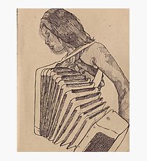 210x230 Accordion Drawing Photographic Prints Redbubble - Accordion Drawing
