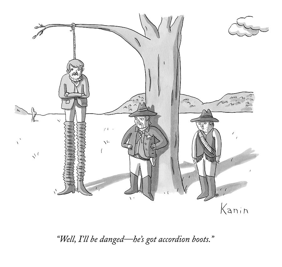 900x853 Well, I'll Be Danged - Accordion Drawing