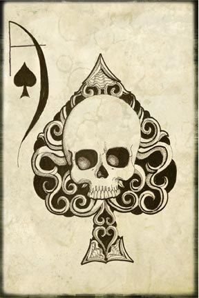 Ace Of Spades Card Drawing At PaintingValley.com | Explore Collection ...