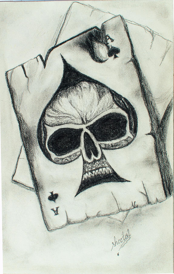 574x900 ace of spades drawing - Ace Of Spades Drawing