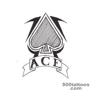 300x300 ace of spades tattoo designs, ideas, meanings, images - Ace Of Spades Drawing