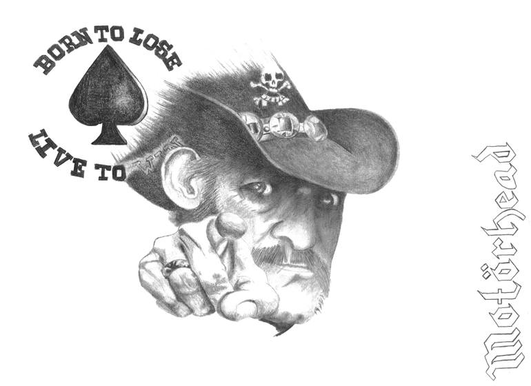 770x560 ace of spades, lemmy drawing - Ace Of Spades Drawing