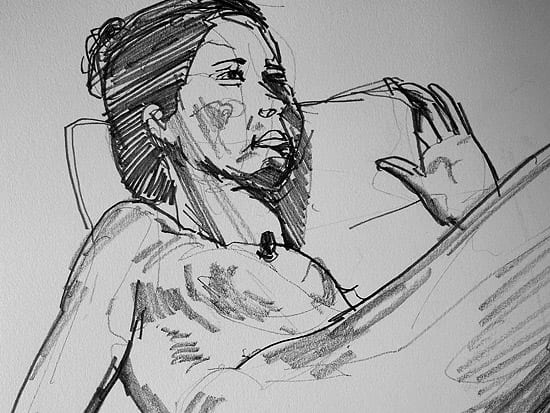 550x413 life drawing sessions kid acne - Acne Drawing