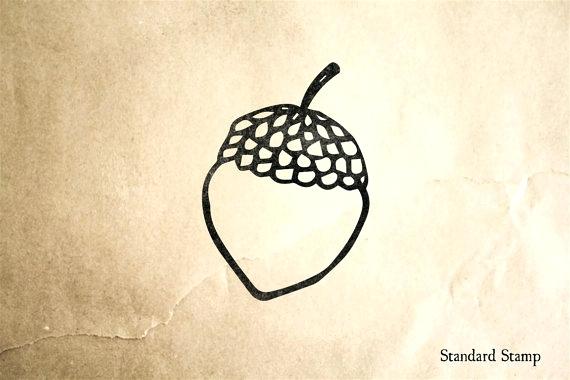 570x380 acorn outline drawing peternguyen - Acorn Drawing