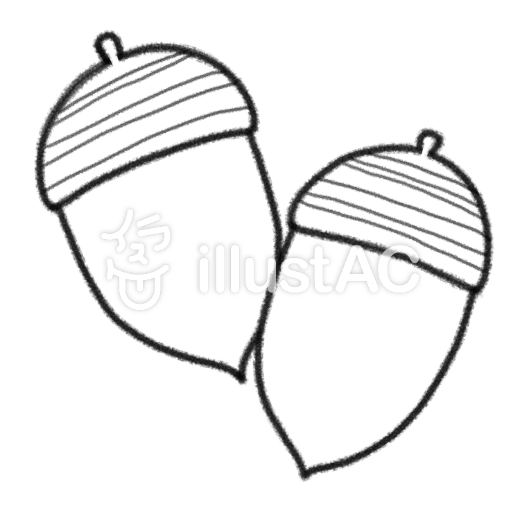 750x750 Acorn Clip Art Line Drawing For Free Download And Use - Acorn Line Drawing