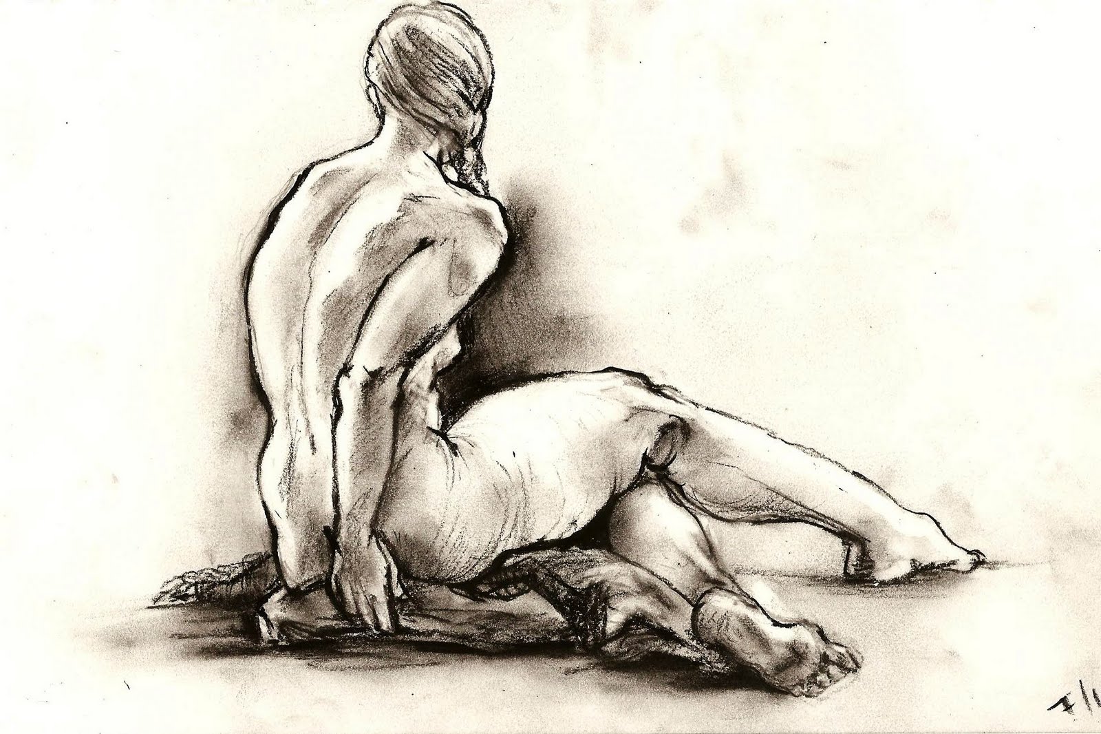 1600x1066 Figure Drawing The Acrobat - Acrobat Drawing